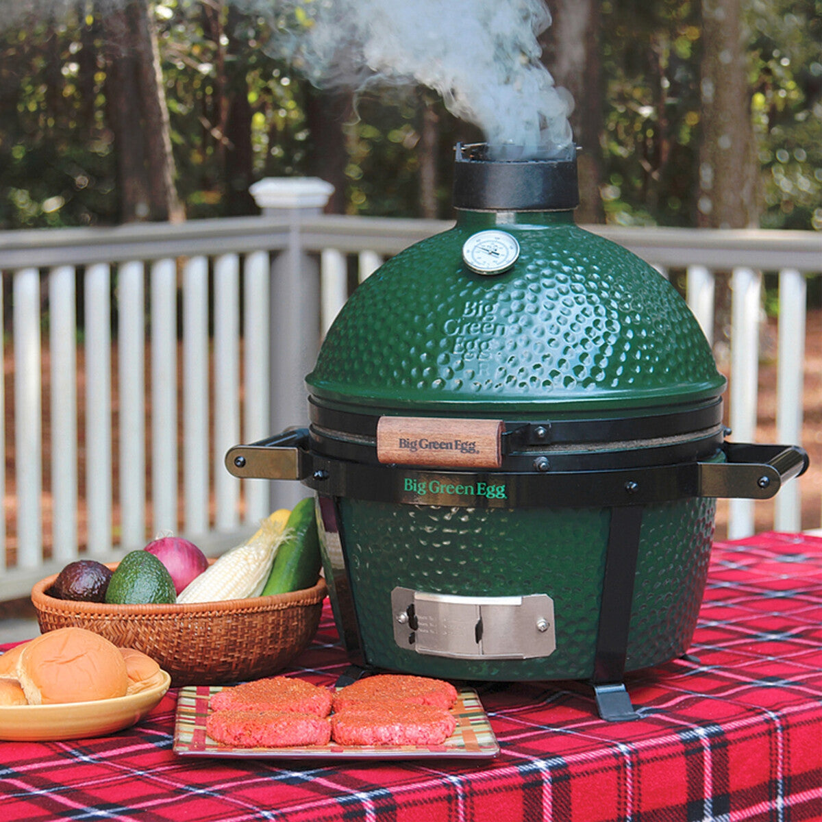 Barbecue a Carbonella Big green Egg Minimax D 33 CM Verde Big Green Egg