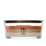 Candela Profumata Trilogy Hearth Spice Ellipse 453.6g WoodWick