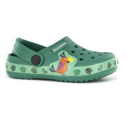 CIABATTE SABOT DA BAMBINO TG.24/25 VERDE MARAKAS