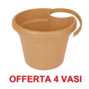 OFFERTA 4 VASO GREEN BASICS DRAINPIPE CLICKER MILD TERRA
