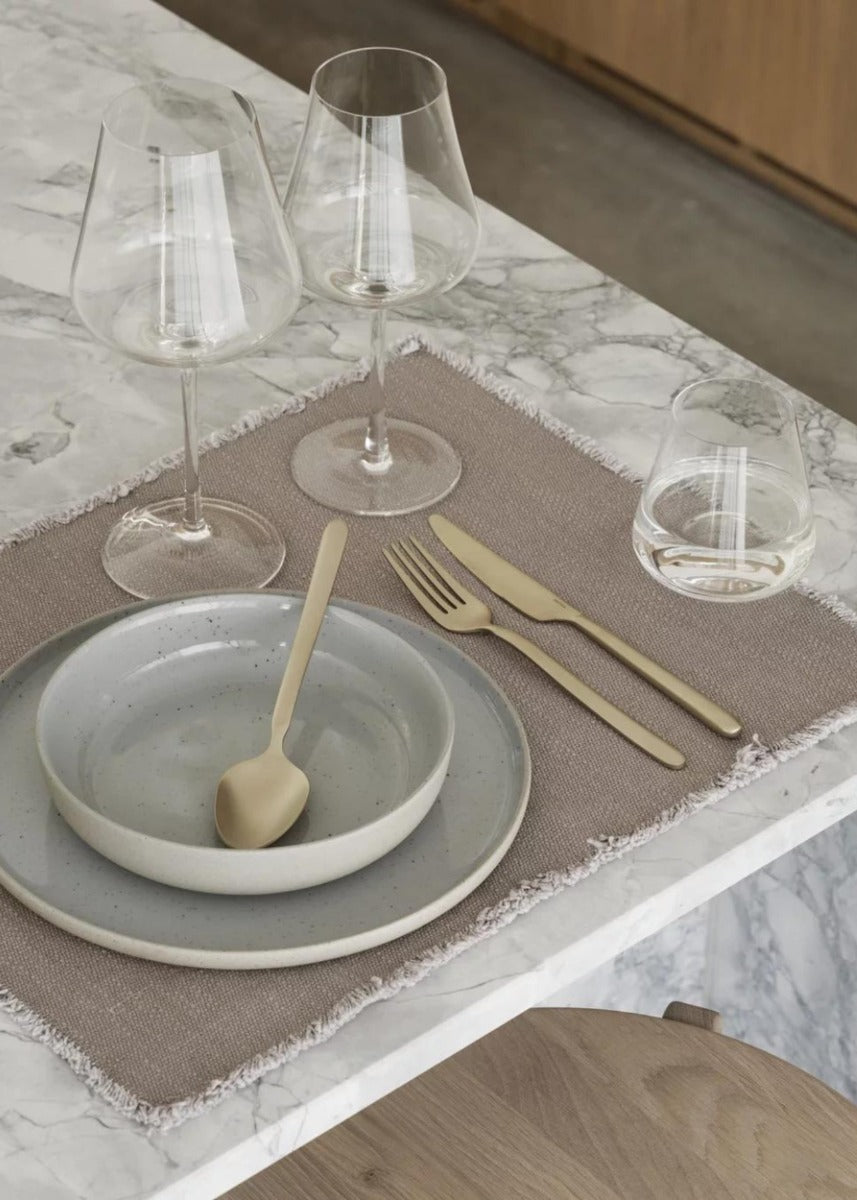 SET POSATE 16 PEZZI LINEA STELLA CHAMPAGNE