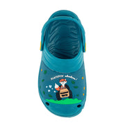 CIABATTE SABOT DA BAMBINO TG.32/33 BLU CLEVER
