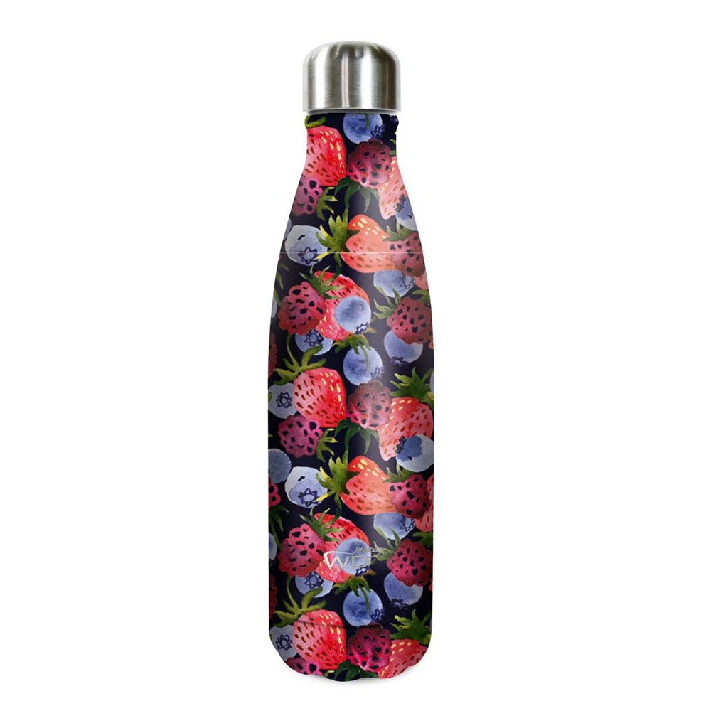 BOTTIGLIA TERMICA IN ACCIAIO INOX 500ML FRUTTI DI BOSCO