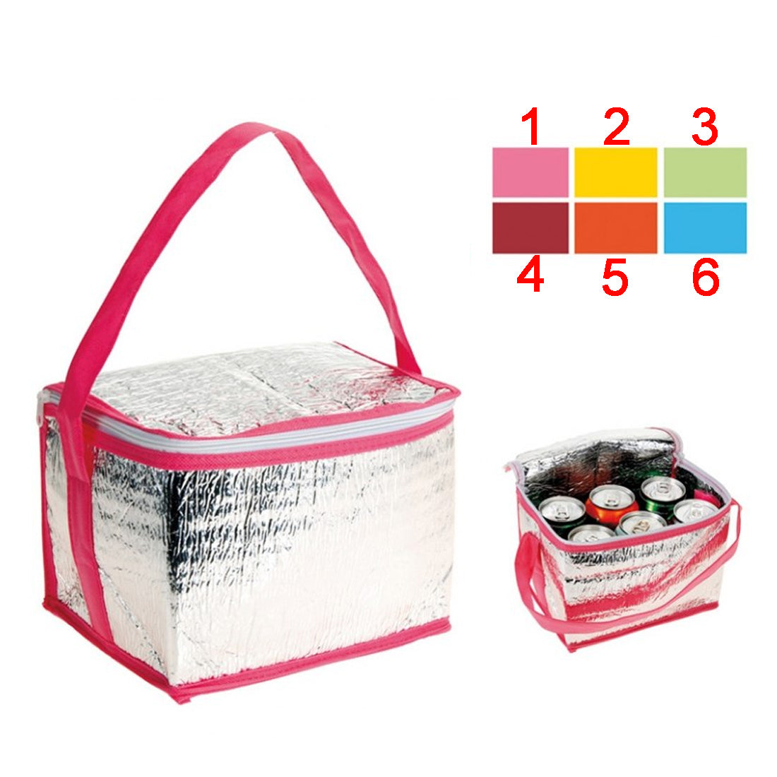 BORSA TERMICA IN ALLUMINIO 4 L 21X15X15 CM