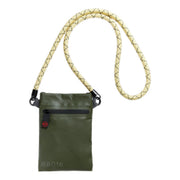 BORSA A TRACOLLA MUSTAR 25X18X6CM VERDE