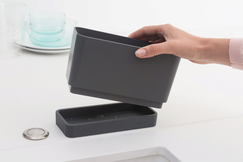 ORGANIZZATORE PER LAVELLO GRIGIO SCURO