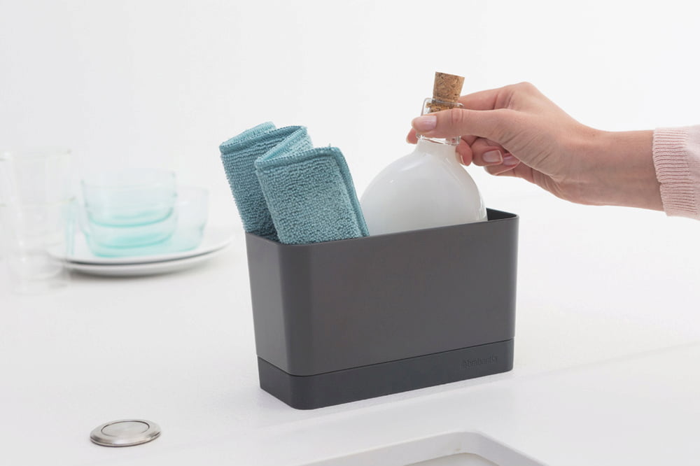 ORGANIZZATORE PER LAVELLO GRIGIO SCURO