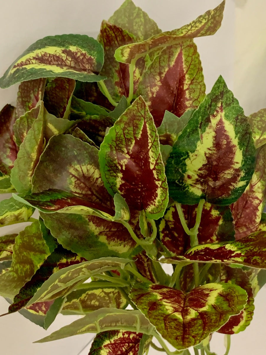RAMO CALADIO ARTIFICIALE VERDE/ROSSO 40CM