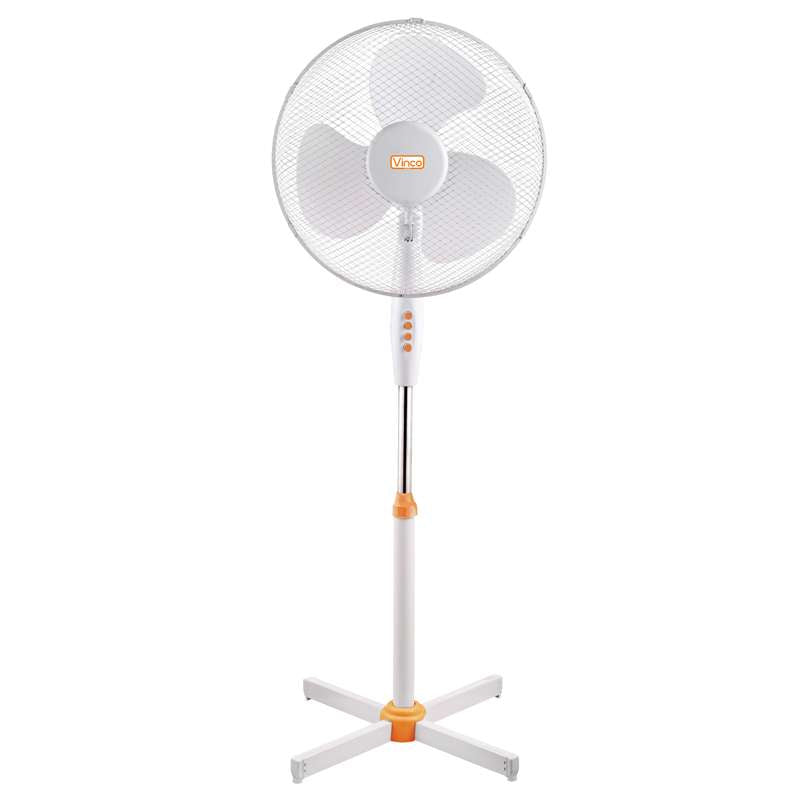 VENTILATORE A PIANTANA ALTEZZA 125CM REGOLABILE 3 VELOCITA'