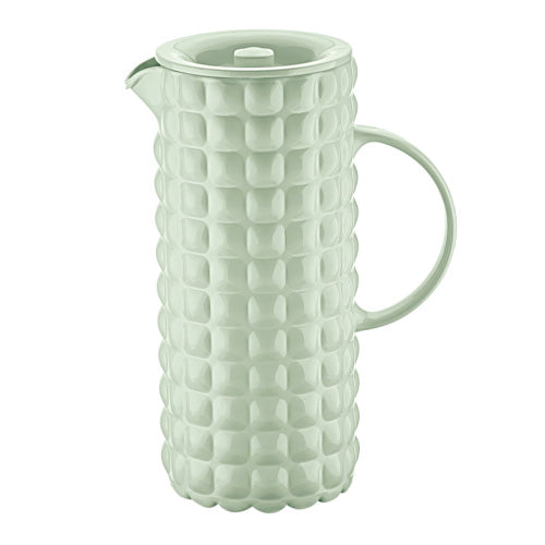 CARAFFA CON COPERCHIO TIFFANY VERDE MALVA 1,75L