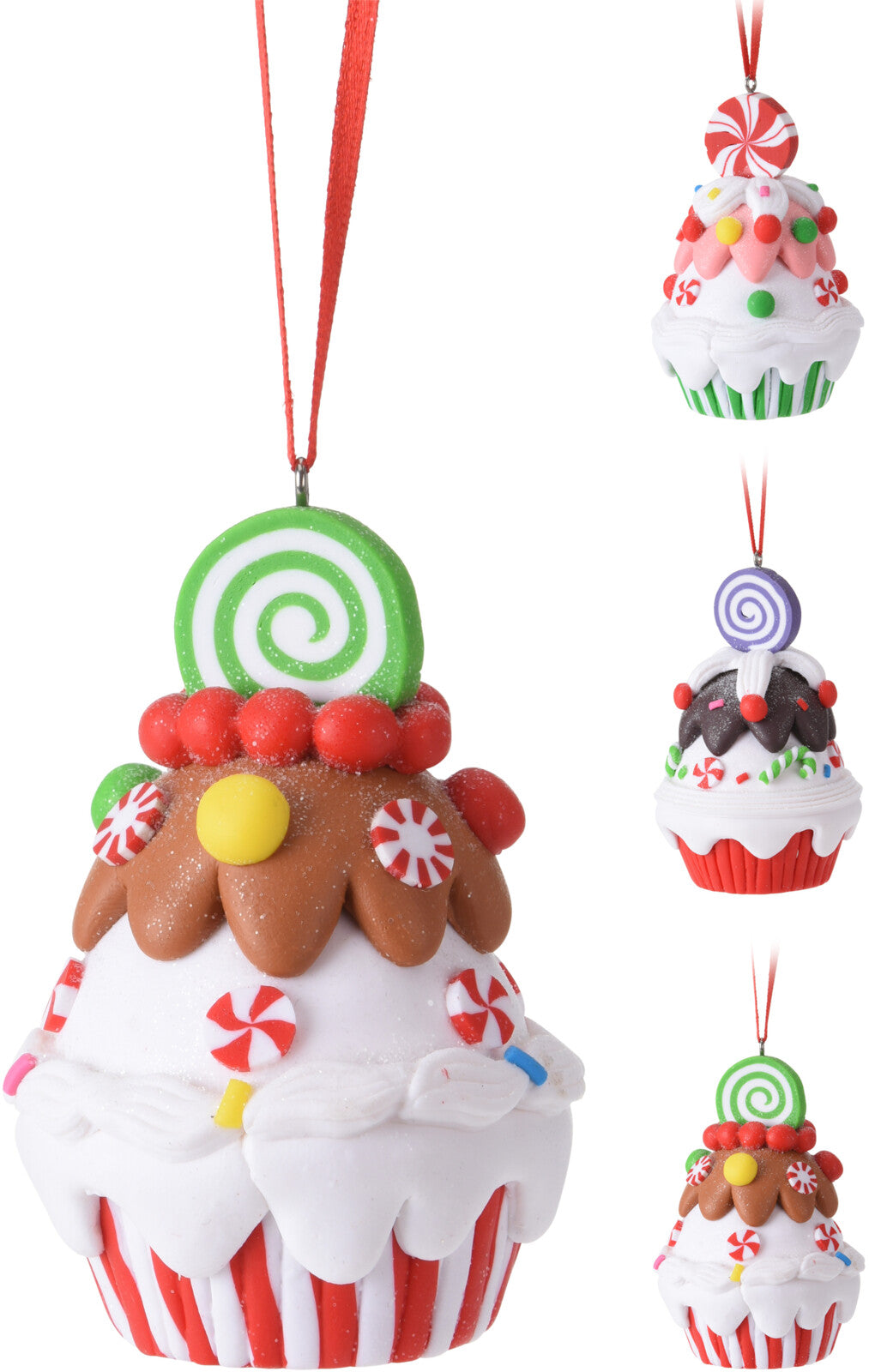 CUPCAKE APPENDIBILE 8X3CM ASSORTITO