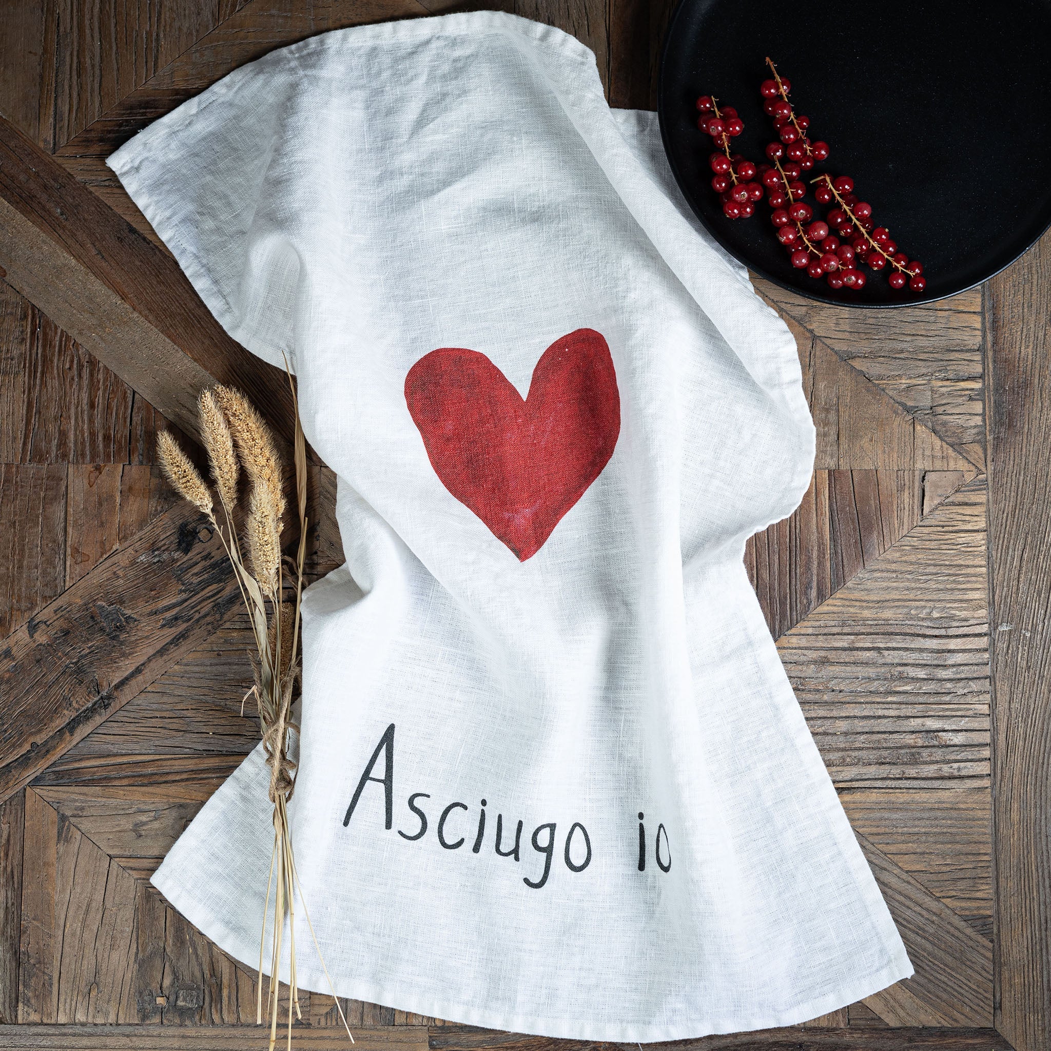 Canovaccio Asciugo Io 50x68cm Bianco SIMPLE DAY
