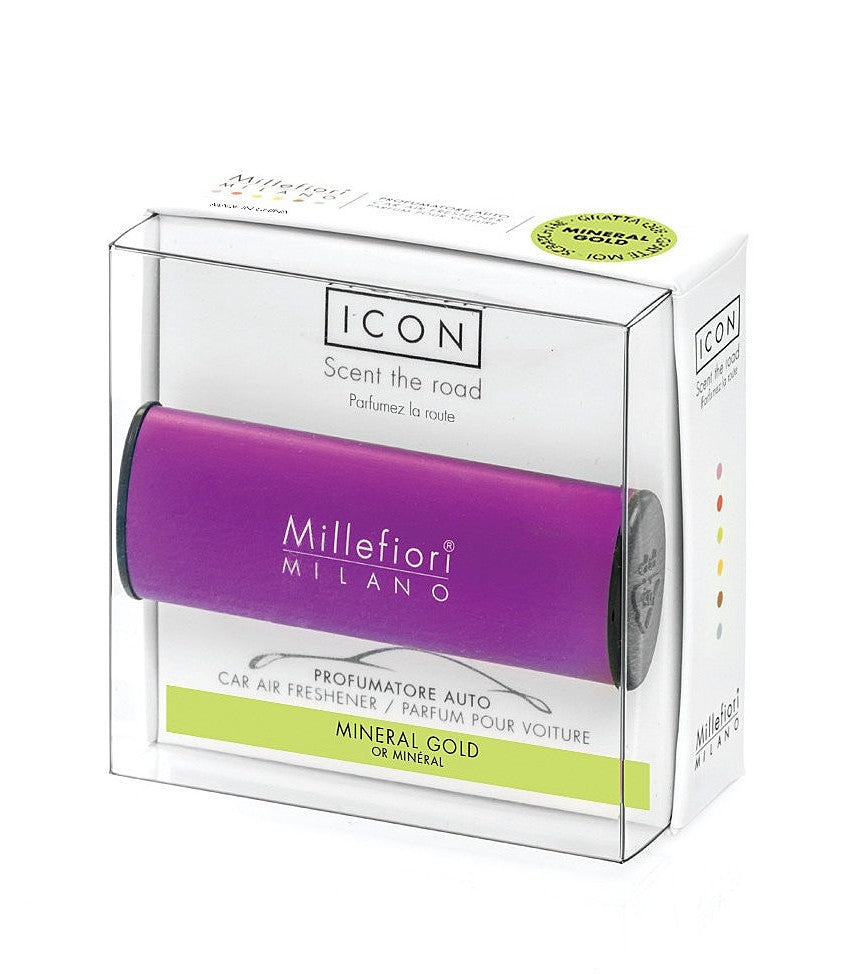 PROFUMATORE PER AUTO CAR ICON MINERAL GOLD