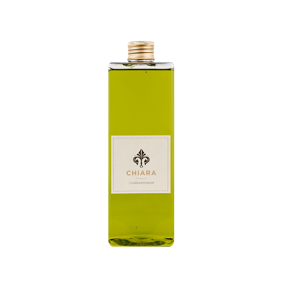 RICARICA 500ML  DIFFUSORE CON BASTONCINI FRAGRANZA CARDAMOMUM