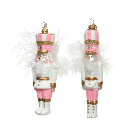 SHIACCIANOCI APPENDIBILE ROSA E BIANCO 16CM ASSORTITO