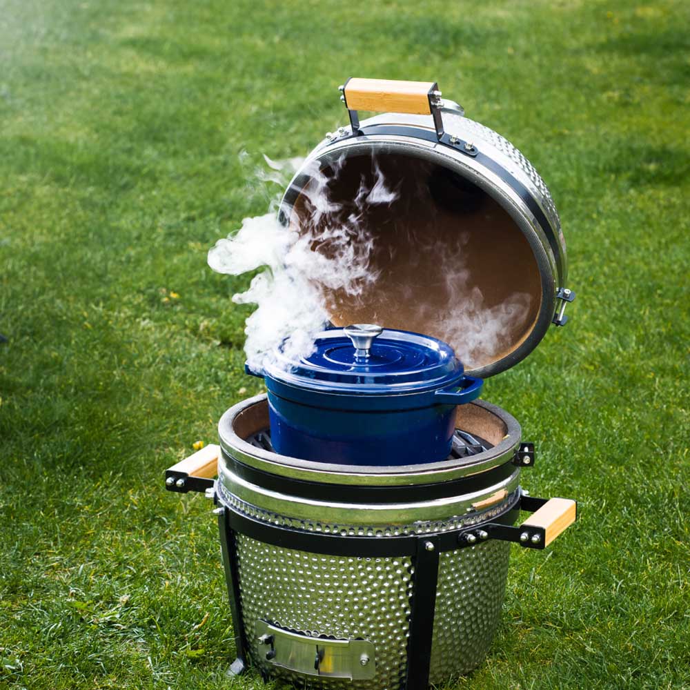 CASSERUOLA IN GHISA SMALTATA 3.5 LT BLU