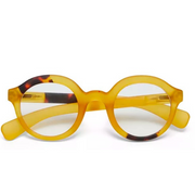 OCCHIALE DA LETTURA MODELLO LAURO COLORE GIALLO GRAD. +2.50 OKKIA