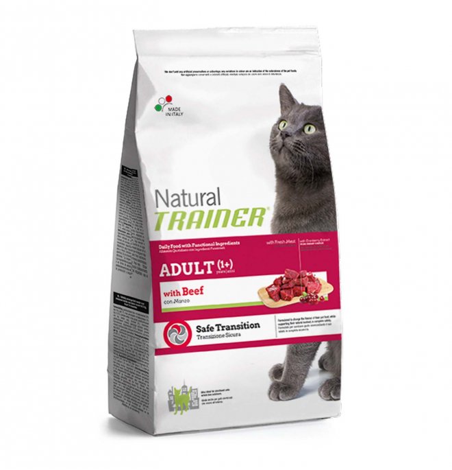 NATURAL TRAINER GATTO ADULT CON MANZO 1,5 KG