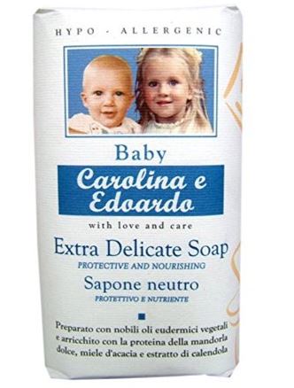 SAPONE EXTRA DELICATO BABY CAROLINA&EDOARDO 250GR