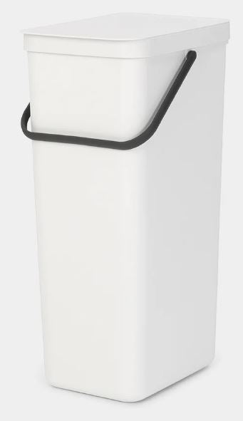 PATTUMIERA SORT & GO 40L BIANCO
