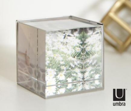 CORNICE DI GHIACCIO 3D ARGENTO 6X6 CM