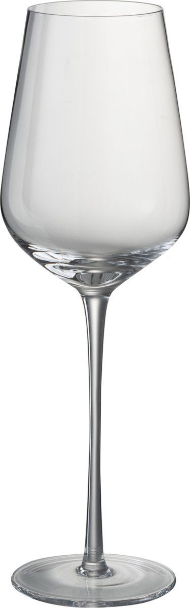 Bicchiere Vino Bianco in Cristallo 9x9x29 cm Trasparente