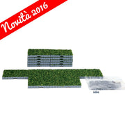 STRADA CON ERBA - PLAZA SYSTEM GRASS 16 PEZZI