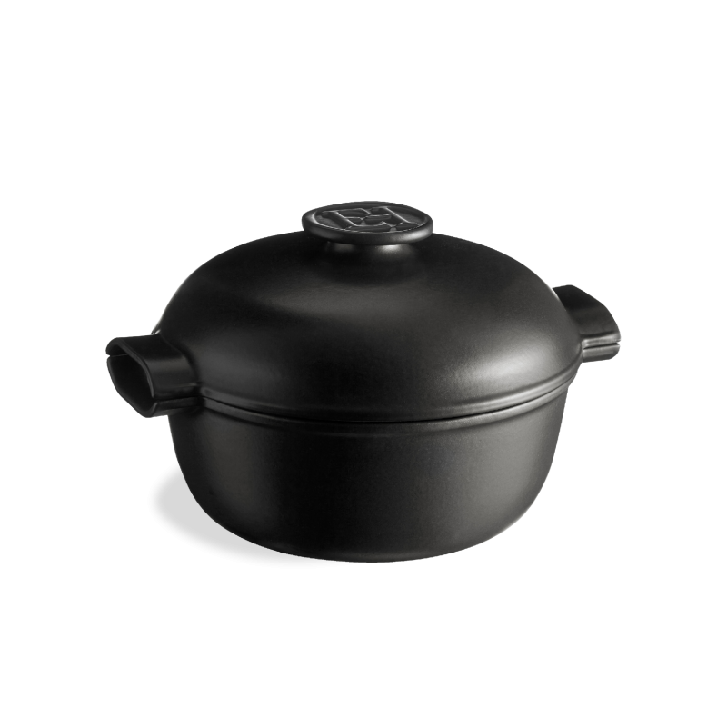COCOTTE TONDA DELIZIA IN CERAMICA 4 LITRI COLOR ARDESIA