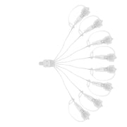 CONNETTORE SMART SYSTEM 8 USCITE CAVO TRASPARENTE