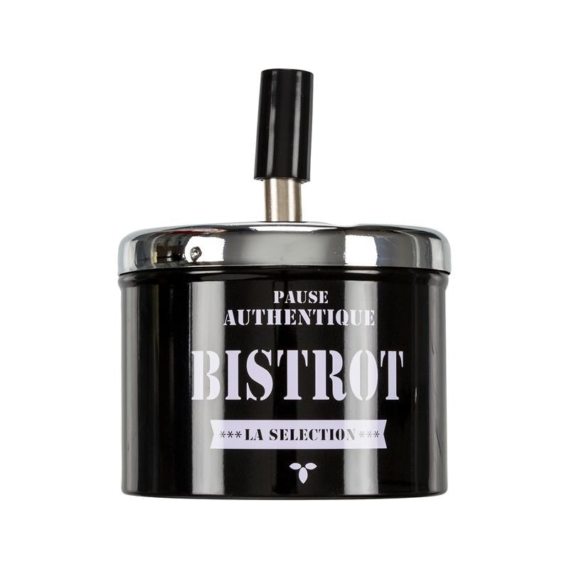 POSACENERE PUSH BISTROT METALLO NERO