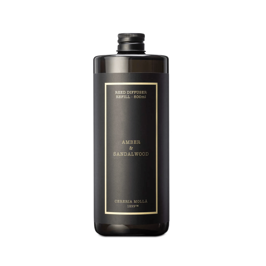 RICARICA DIFFUSORE DI PROFUMO AMBER & SANDALWOOD 500ML