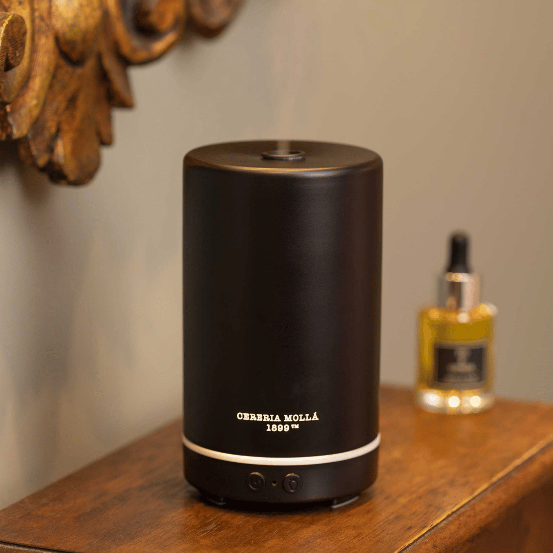 DIFFUSORE ELETTRICO DI PROFUMO AROMI AD ULTRASUONI NERO
