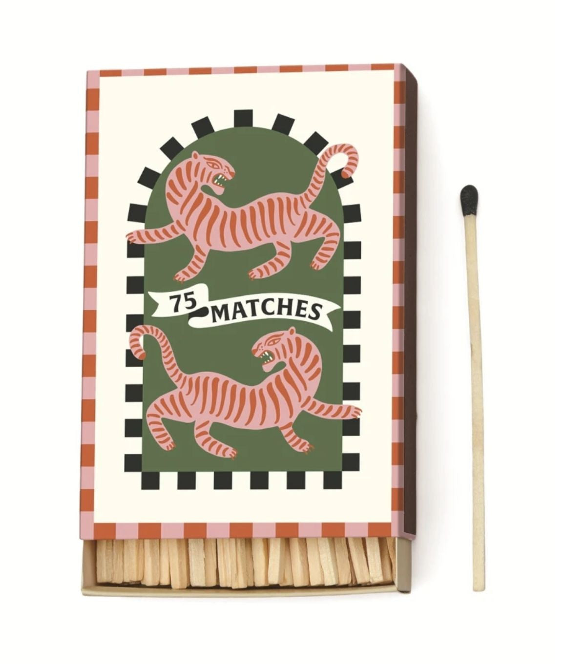Boîte d'allumettes décorée Tiger A Dopo (75 pièces) PADDYWAX