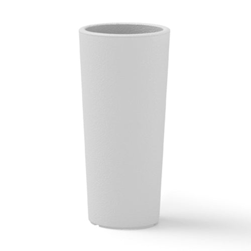 VASO CACHE-POT ROTONDO CLOU H.85CM BIANCO