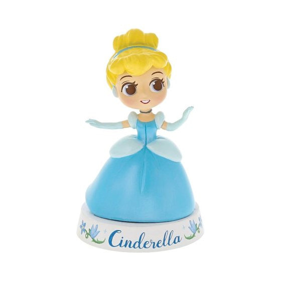Mini statuetta Cenerentola 8.5cm Blu Disney Showcase