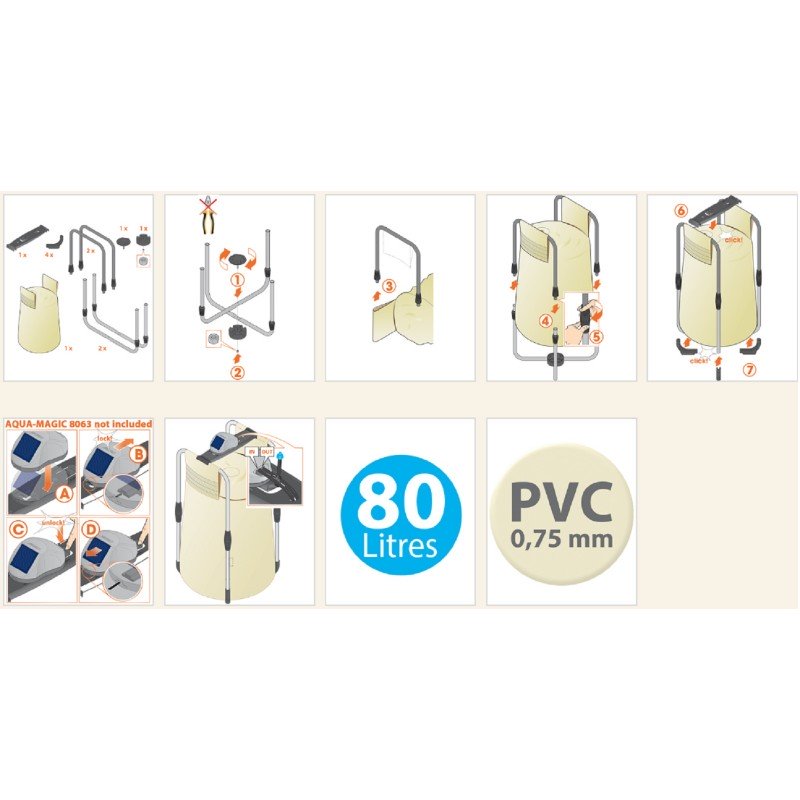 AQUA-MAGIC TANK 8061 CLABER