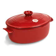 COCOTTE OVALE IN CERAMICA FLAME 6 LITRI GRAND CRU