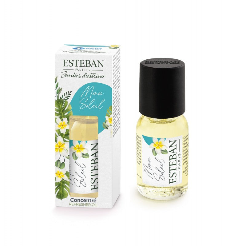 CONCENTRATO DI PROFUMO PER DIFFUSORI AMBIENTE MONOI SOLEIL JARDIN 15 ML
