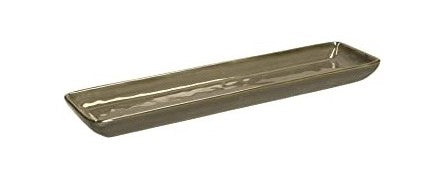 VASSOIO RETTANGOLARE 32X8CM GRIGIO/TORTORA LINEA CONCERTO