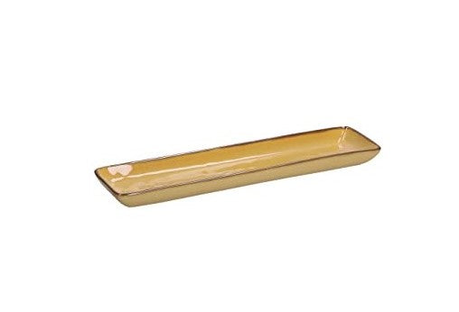 VASSOIO RETTANGOLARE 32X8CM OCRA LINEA CONCERTO