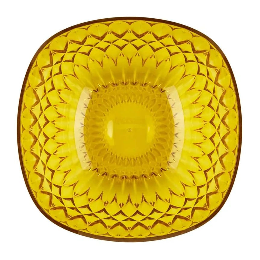 Contenitore Vanity Bio-Based D 21 cm Giallo Zafferano GUZZINI