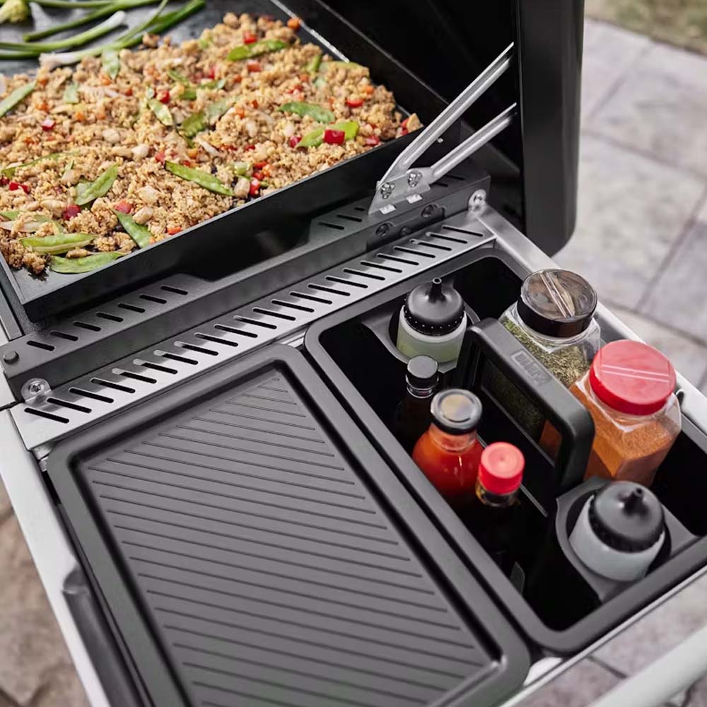 CONTENITORE CON COPERCHIO A VASSOIO WEBER WORKS