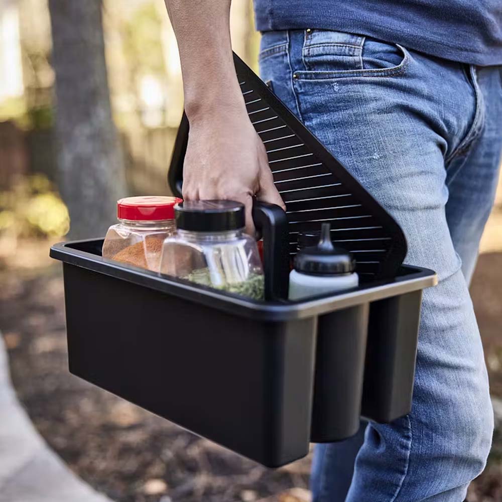 CONTENITORE CON COPERCHIO A VASSOIO WEBER WORKS