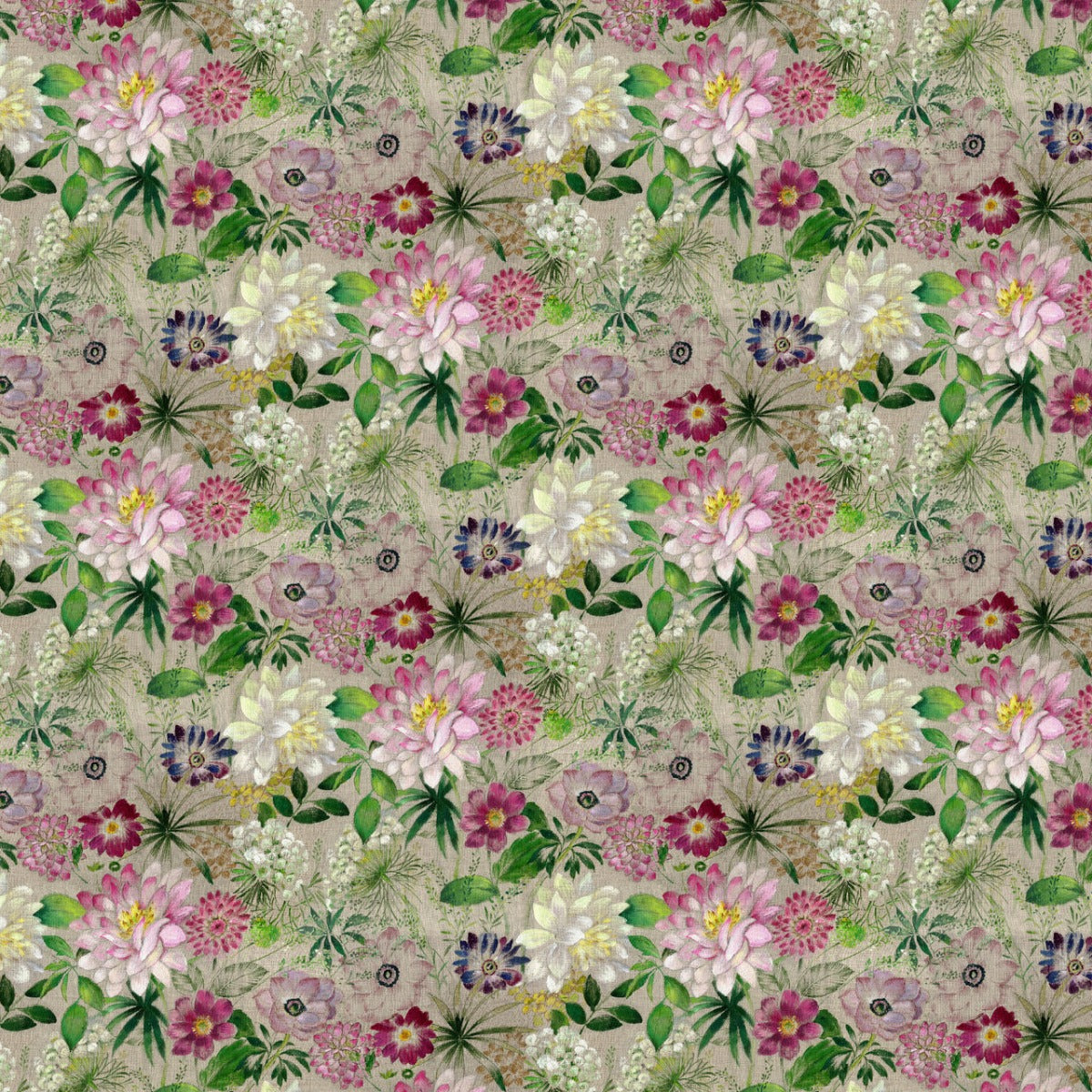 TOVAGLIA DI LINO LA VIE EN ROSE 160X230