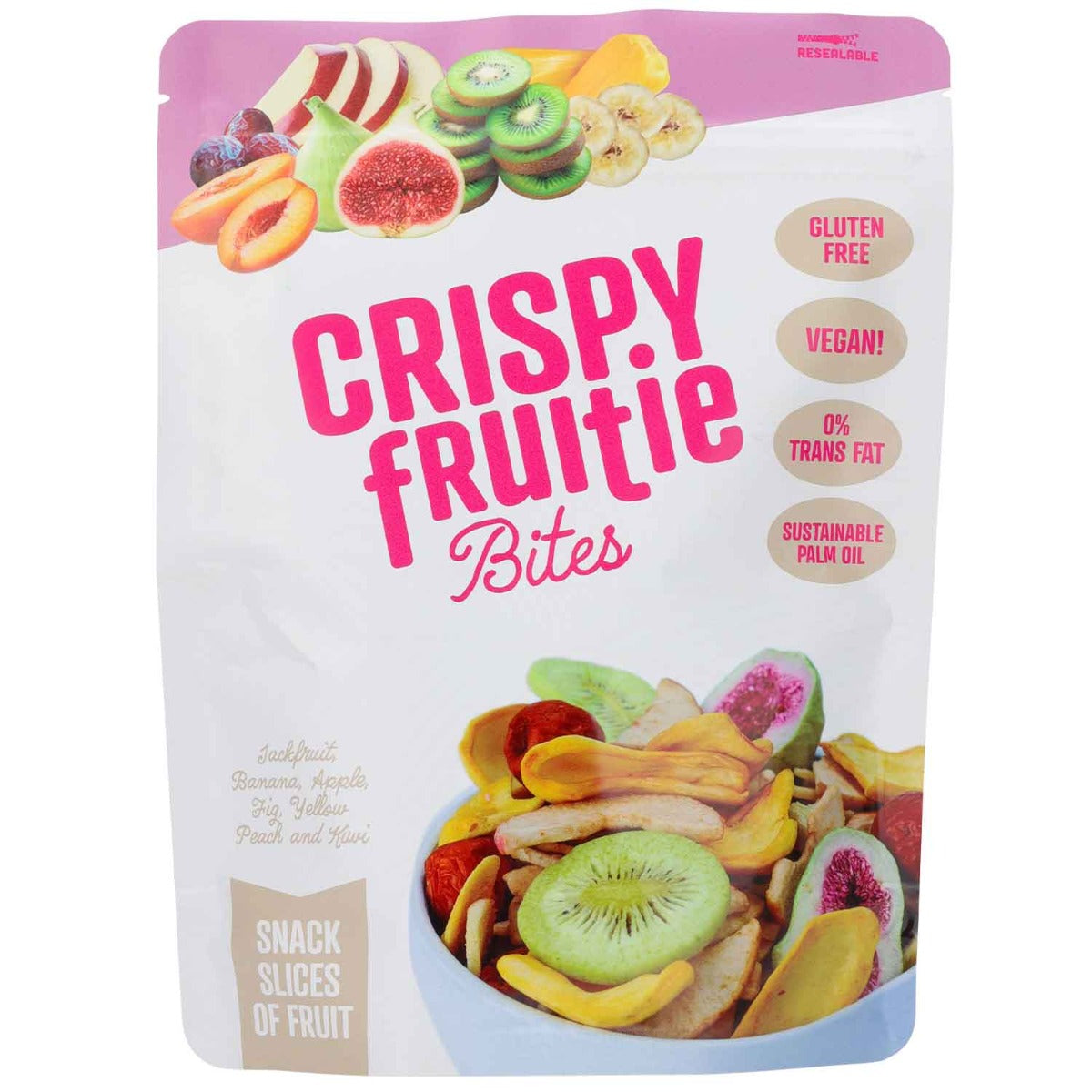CHIPS DI FRUTTA CROCCANTI 70GR
