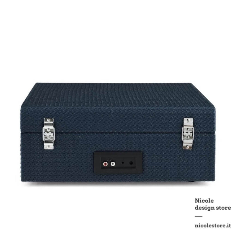 Giradischi Bluetooth 3 Velocità Voyager Blu Avio Crosley - immagine 5