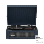 Giradischi Bluetooth 3 Velocità Voyager Blu Avio Crosley - immagine 1