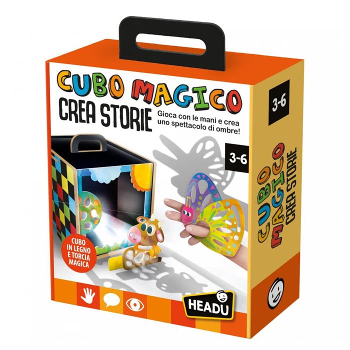 CUBO MAGICO CREA STORIE - PER BAMBINI ETA' 3-6