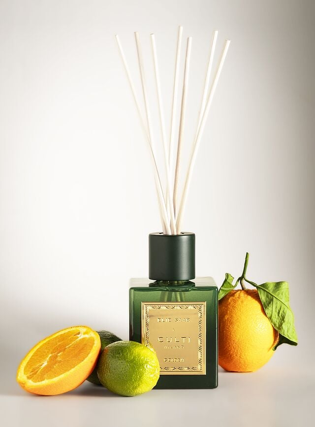Diffusore per Ambienti a Bastoncini Ellie Saab Golden Agrumato 500 ml CULTI MILANO - immagine 2