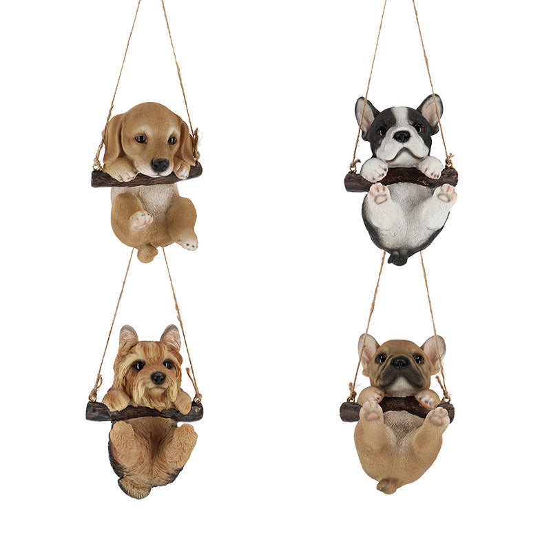 CUCCIOLO DI CANE APPESO ASSORTITO H15CM